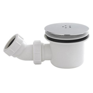 Chrome 90mm Fast Flow Shower Waste