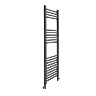 K-Rail 22mm Anthracite Towel Radiator (12 Sizes Available)