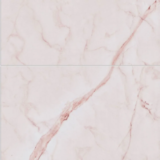 Lisburn Pink Marble Tile Effect Bathroom Wall Cladding - 8mm - 500mm x 2700mm