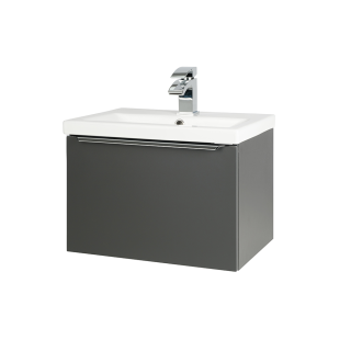 Matt Dark Grey Vanity Unit & Basin Kore Vanity Unit