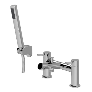 Chrome Omega Navala Bath Shower Mixer Tap