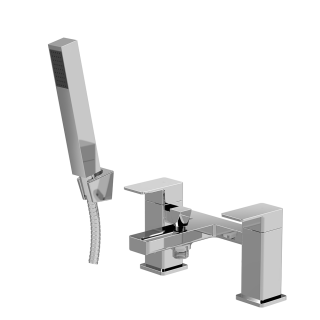 Chrome Omega Kalk Bath Shower Mixer Tap