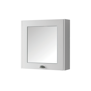 Matt White Astley Mirror Cabinet