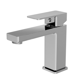 Chrome Omega Kalk Mono Basin Mixer Tap inc Clicker Waste