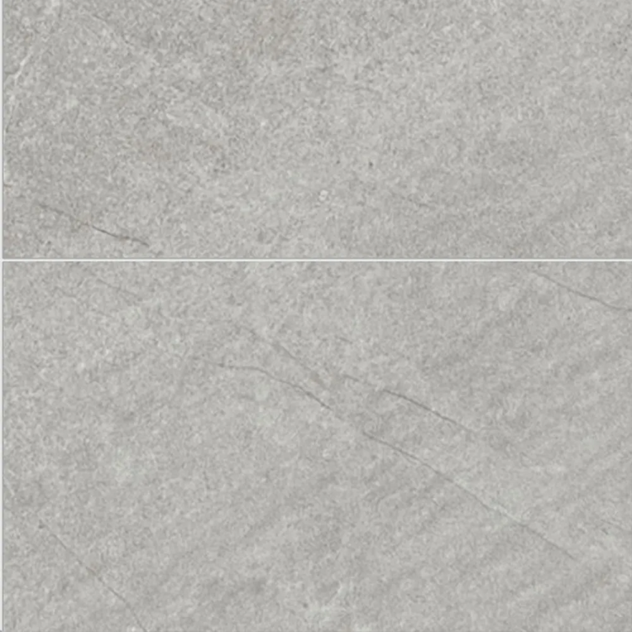 Hampshire Light Grey Stone Tile Effect Bathroom Wall Cladding - 8mm - 500mm x 2700mm