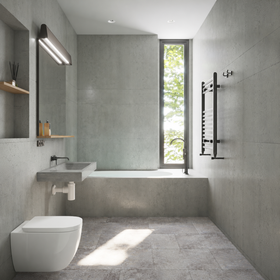 Grey Marble SPC Flooring