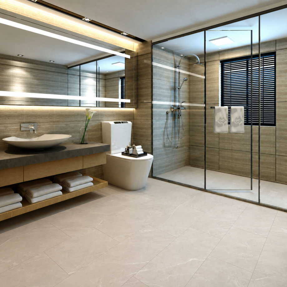 Crema Marble SPC Flooring
