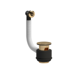 Stone Basin Waste With Brass Overflow