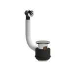 Stone Basin Waste With Brass Overflow