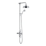 Berwick Traditional Thermostatic Twin Outlet Shower