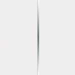 Gloss White Silver Strip V Groove PVC Bathroom Wall Panel - 8mm - 250mm x 2600mm - Tradeline