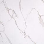 Carrara Marble Supergloss 1000mm Solid Core Waterproof Shower Panel