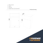 Arc WC Toilet Unit