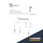 Plan Chrome Tall Mono Basin Mixer Tap