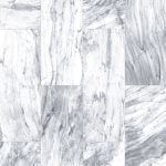 Winter Marble Tile Effect PVC Bathroom Cladding - 250mm x 2650mm