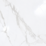 Carrara White Marble Gloss SPC Flooring