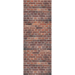 Red Brick PVC Bathroom Cladding - 8mm - 250mm x 2650mm