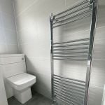 Cleveland Light Grey Tile Effect Bathroom Wall Cladding - 8mm - 500mm x 2700mm