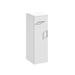 Value White Gloss 250mm 1 Door 1 Drawer Unit