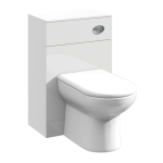 Value White Gloss Combination Vanity Basin & Toilet Pack