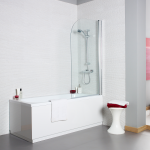 Koncept Hinged Bath Screen