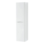 Arc Wall Hung 2 Door Tall Storage Unit