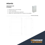 Atlantis Waterproof WC Unit
