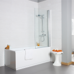 Koncept Hinged Bath Screen