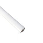 12.5mm Quadrant - White - Plastic