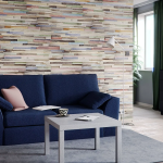 Colour Wood PVC Bathroom Cladding - 8mm - 250mm x 2650mm