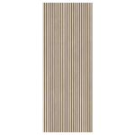 Light Lamella Small PVC Bathroom Cladding - 8mm - 250mm x 2650mm