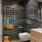 Vilo SPC Dark Stone Cladding - 2.88sqm - 600mm x 1200mm