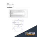 Ark Bath (1500mm - 1700mm Available)