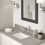 Platinum White PVC Bathroom Cladding - 250mm x 2700mm