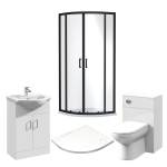 Value Quadrant Shower Combination Vanity Suite