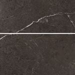 Stirling Black Marble Tile Effect Bathroom Wall Cladding - 8mm - 500mm x 2700mm