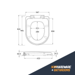 Value White Gloss Combination Vanity Basin & Toilet Pack