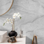 Vilo SPC Light Grey Marble Ash Cladding - 2.34sqm - 300mm x 600mm