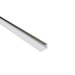10.5mm End Profile - Chrome - Plastic
