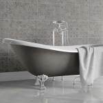 Orkney Patterned Tile Effect Bathroom Wall Cladding - 8mm - 500mm x 2700mm