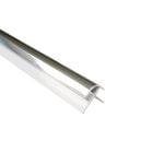 10mm External Corner - Chrome - Plastic