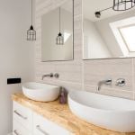 Armagh Beige Tile Effect Bathroom Wall Cladding - 8mm - 500mm x 2700mm