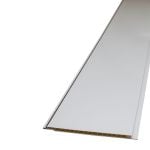 White Gloss with Silver Edge Ceiling Cladding