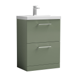 Value Floor Standing Vanity Unit & Basin (500mm - 600mm Available)