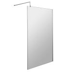 Value Wet Room Screen & Support Bar (300mm - 1400mm Available)