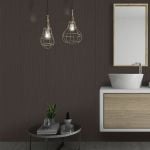 Brown Abstract Bathroom Wall Panel - 300mm x 2700mm