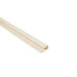 8mm 2-Part End Profile - Beige - Plastic
