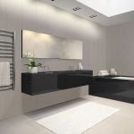 Light Abstract Bathroom Wall Panel - 300mm x 2700mm