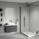 Kent Stone Tile Effect Bathroom Wall Cladding - 8mm - 500mm x 2700mm