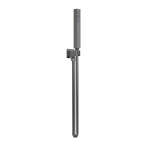 Pencil Shower Handset with Hose & Parking Bracket